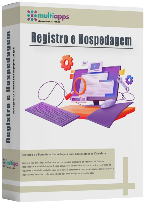 Registro de dominio com administração